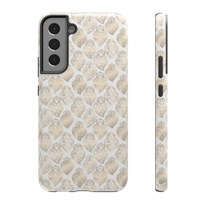 Viana Impact-Resistant Phone Case (White)