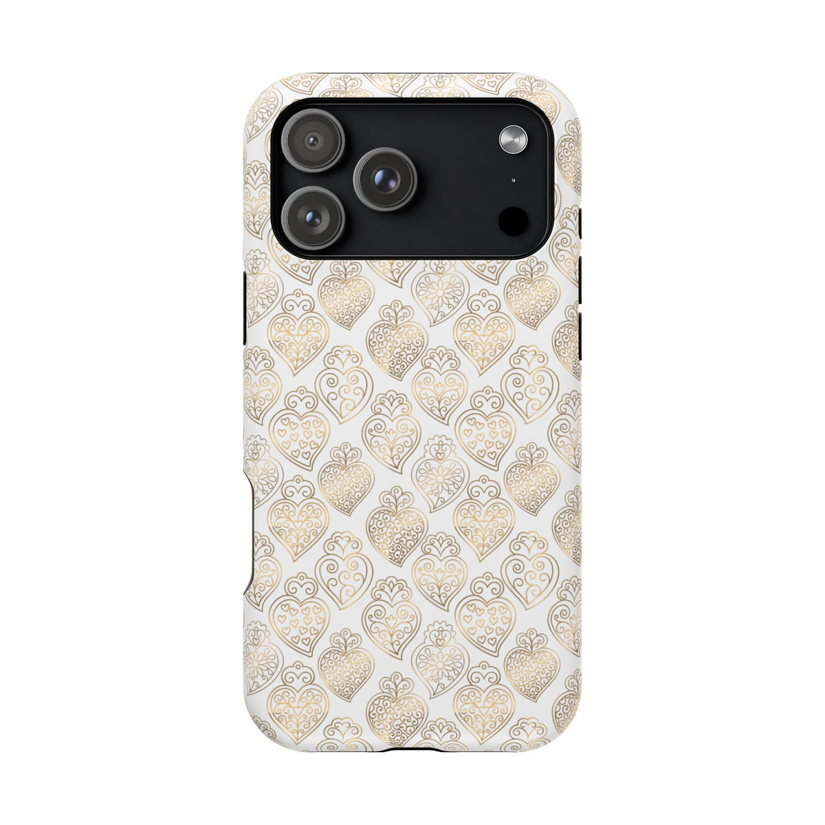 Viana Impact-Resistant Phone Case (White)