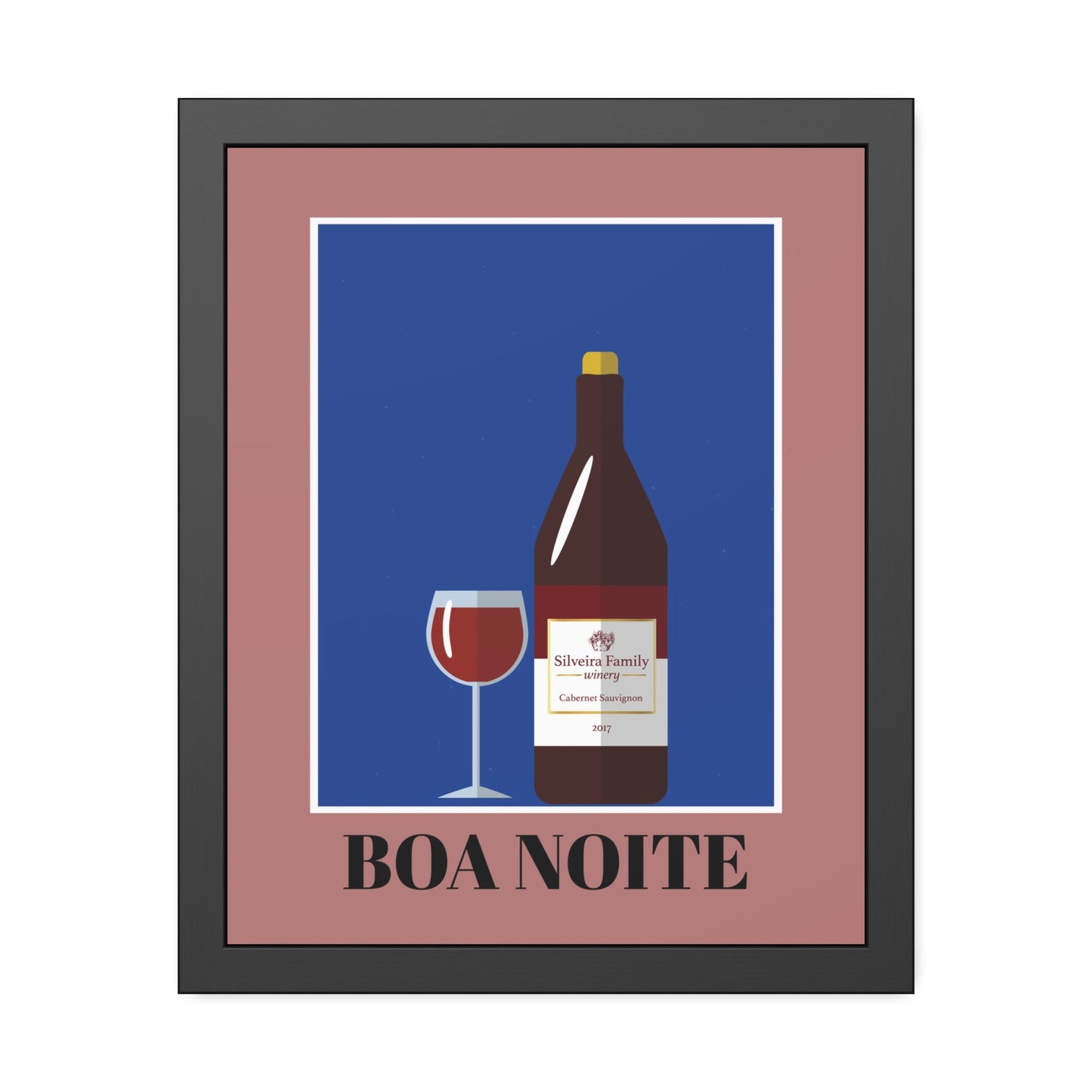 Boa Noite Framed Poster