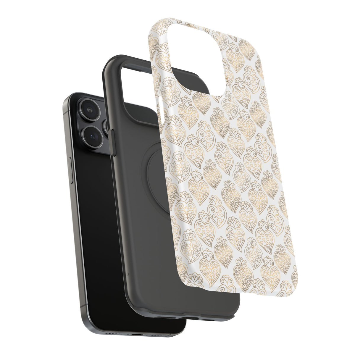 Viana Impact-Resistant Phone Case (White)