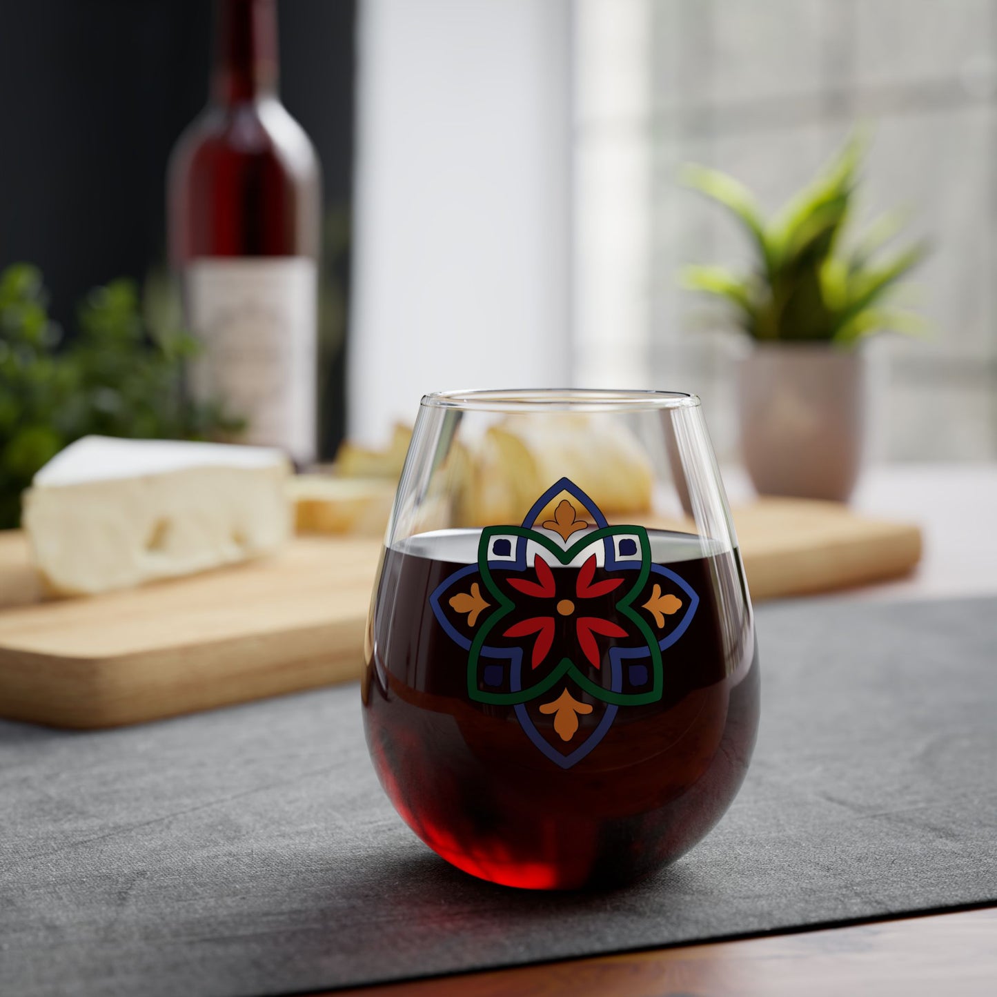 Natal Stemless Wine Glass