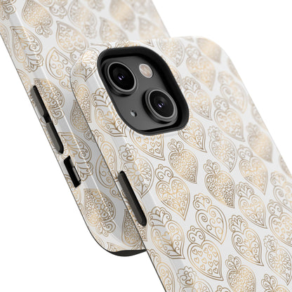 Viana Impact-Resistant Phone Case (White)