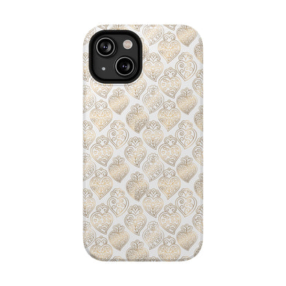 Viana Impact-Resistant Phone Case (White)