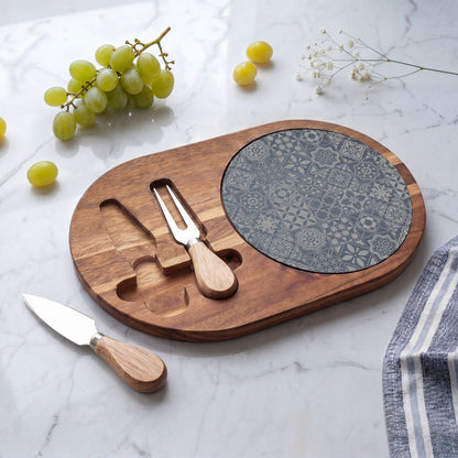 Engraved Azulejo Charcuterie Board