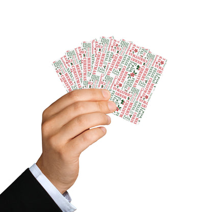 Feliz Natal / Merry Christmas Playing Cards — Festive Holiday Card Deck