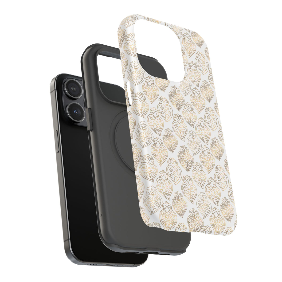 Viana Impact-Resistant Phone Case (White)