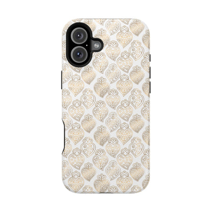 Viana Impact-Resistant Phone Case (White)
