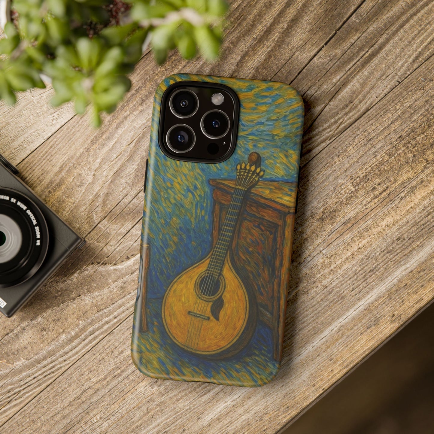 Guitarra de Luz Phone Case