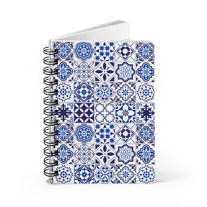 Azul Spiral Bound Journal (Front and Back Printed)