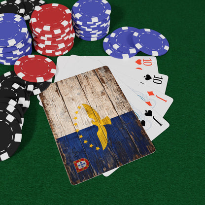 Flag of the Azores Playing Cards