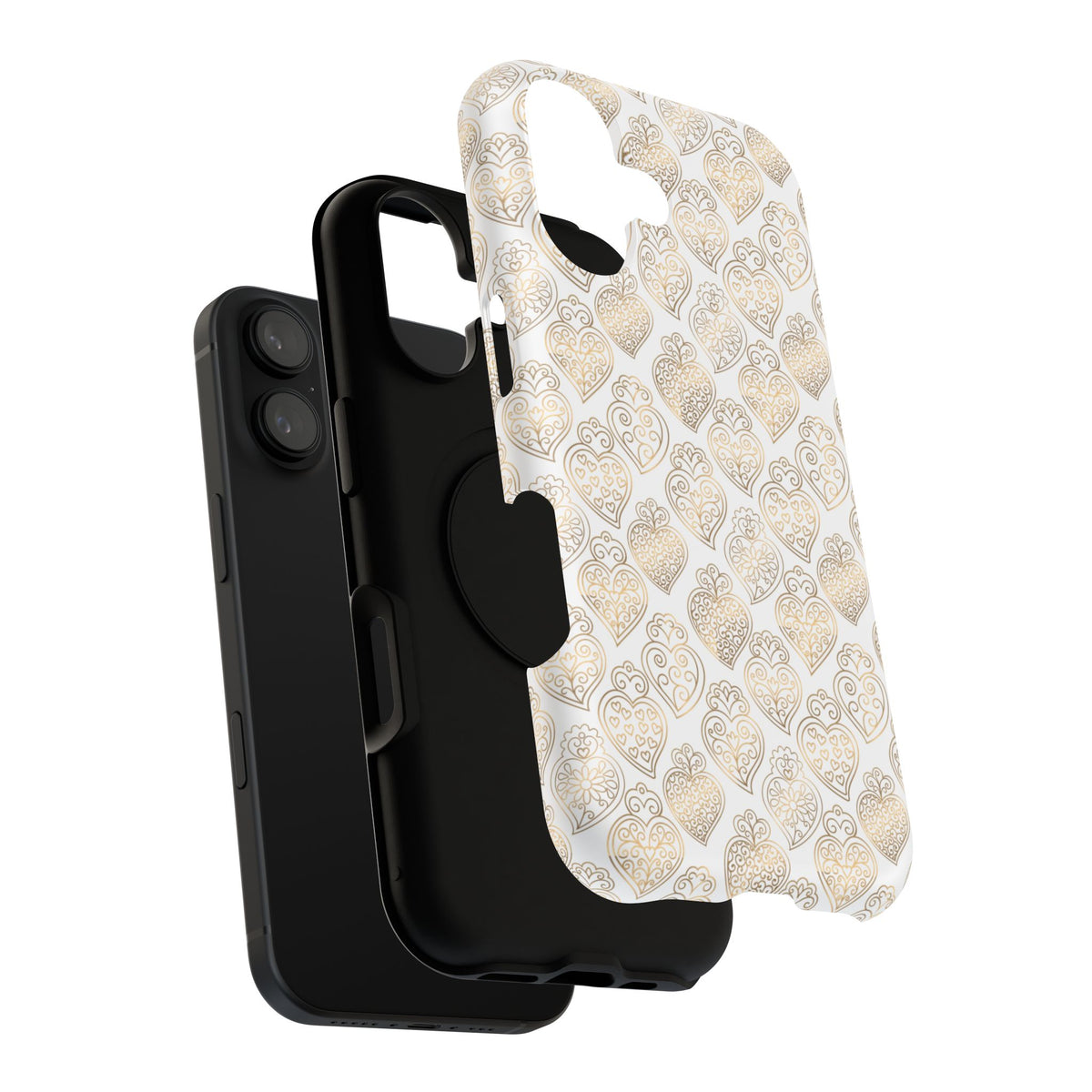 Viana Impact-Resistant Phone Case (White)