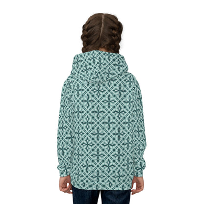 Estrela (Green) Children's Hoodie