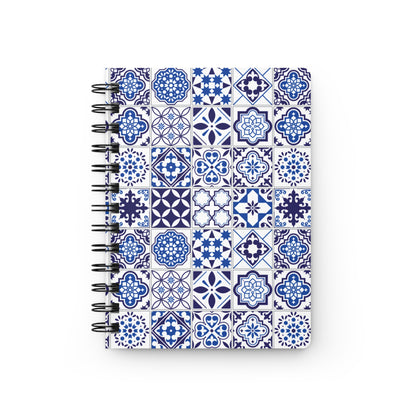 Azul Spiral Bound Journal (Front and Back Printed)