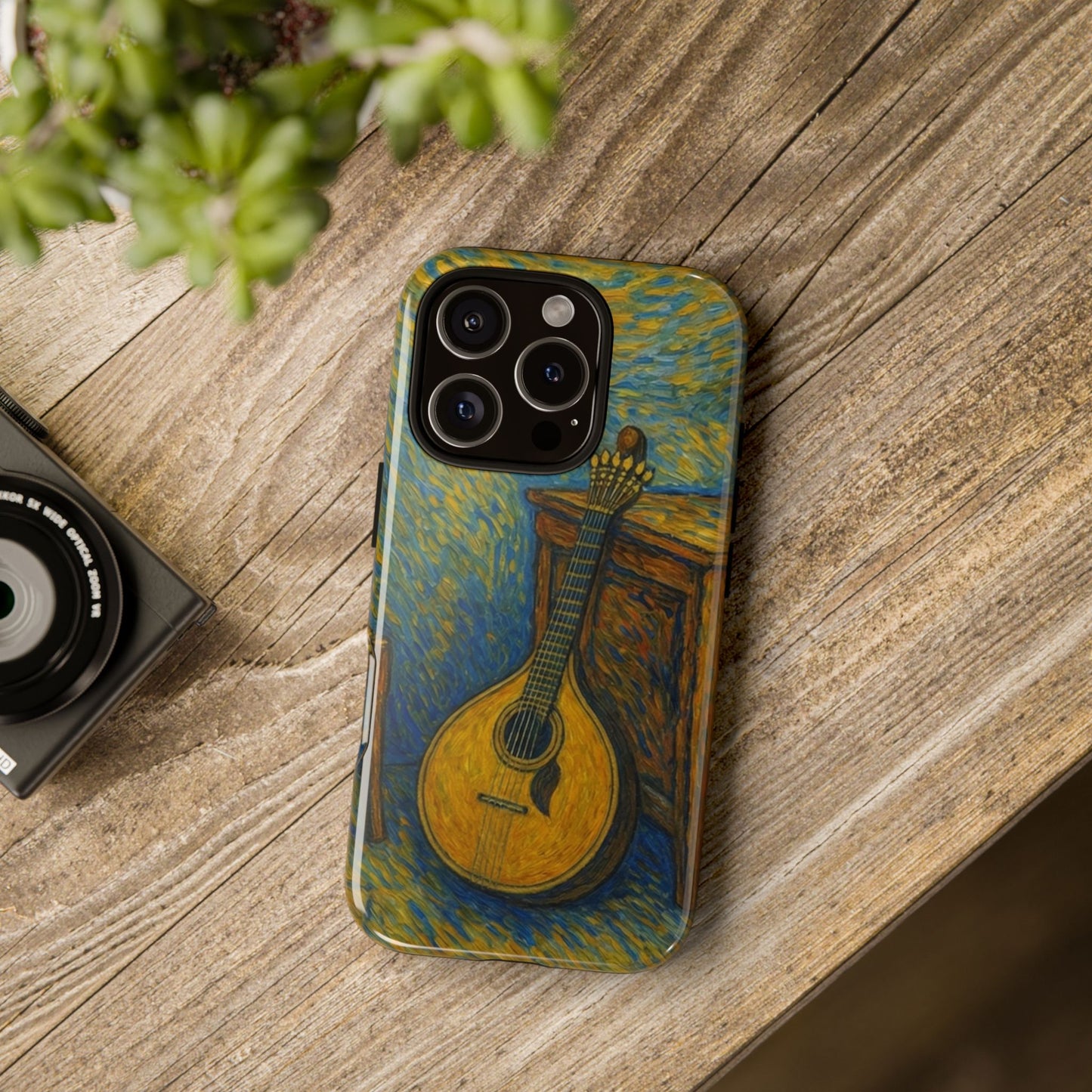 Guitarra de Luz Phone Case