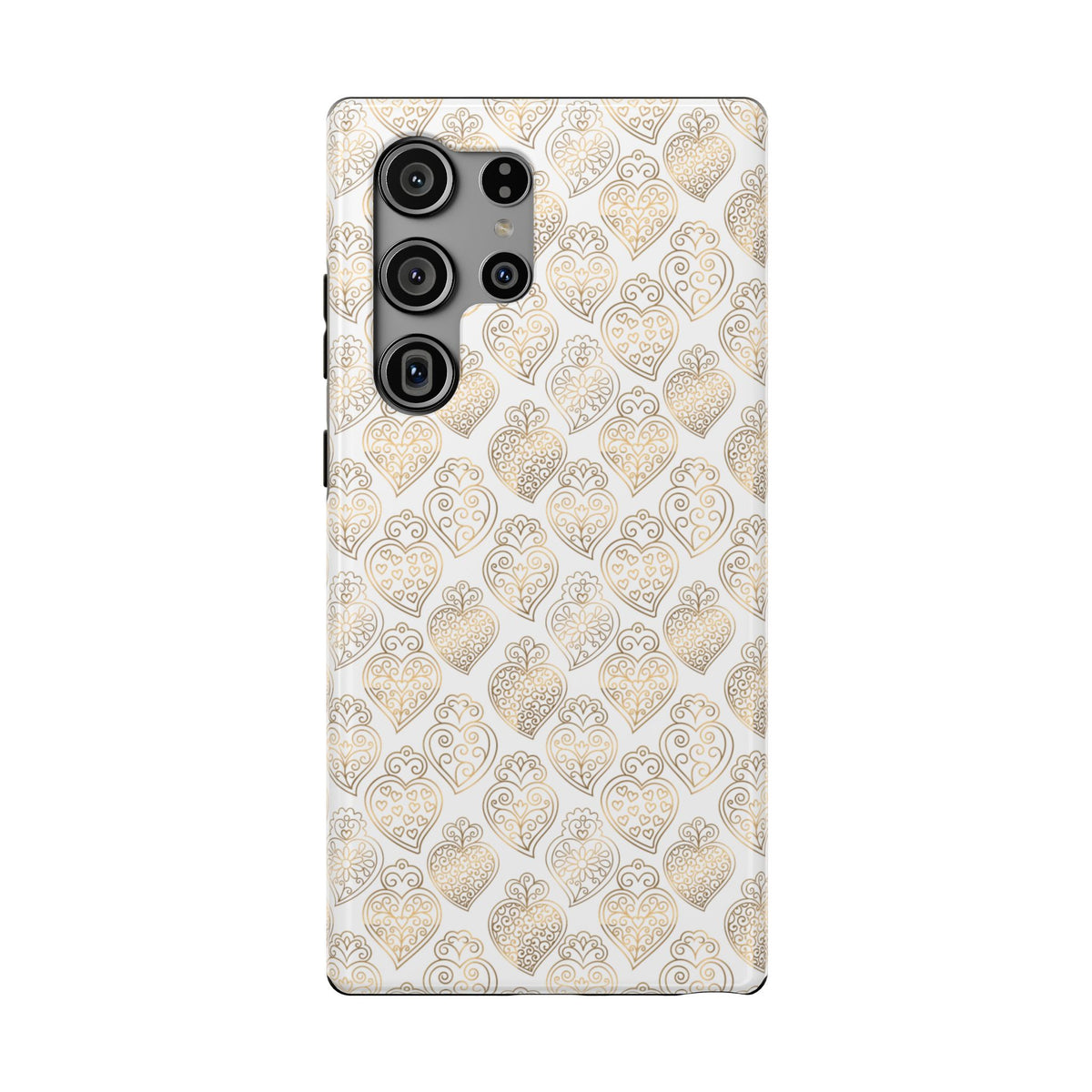 Viana Impact-Resistant Phone Case (White)