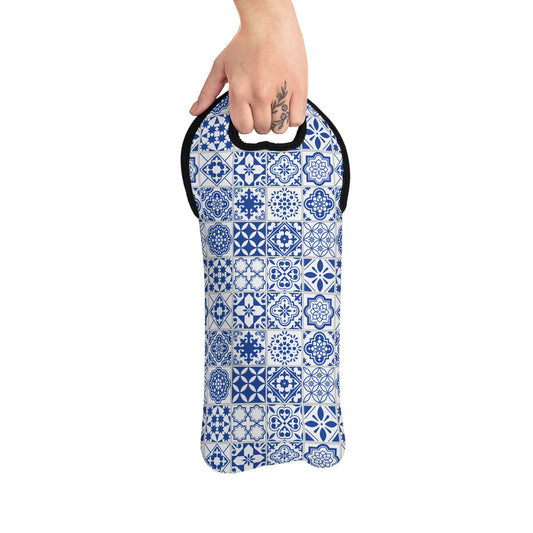 Azul Wine Tote Bag