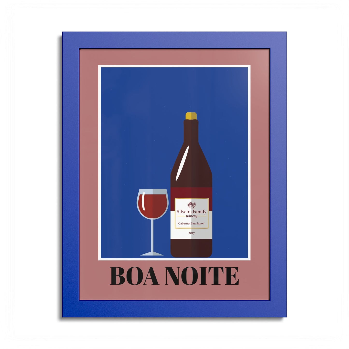 Boa Noite Framed Poster