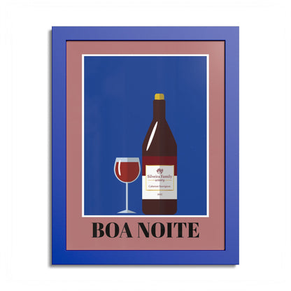 Boa Noite Framed Poster