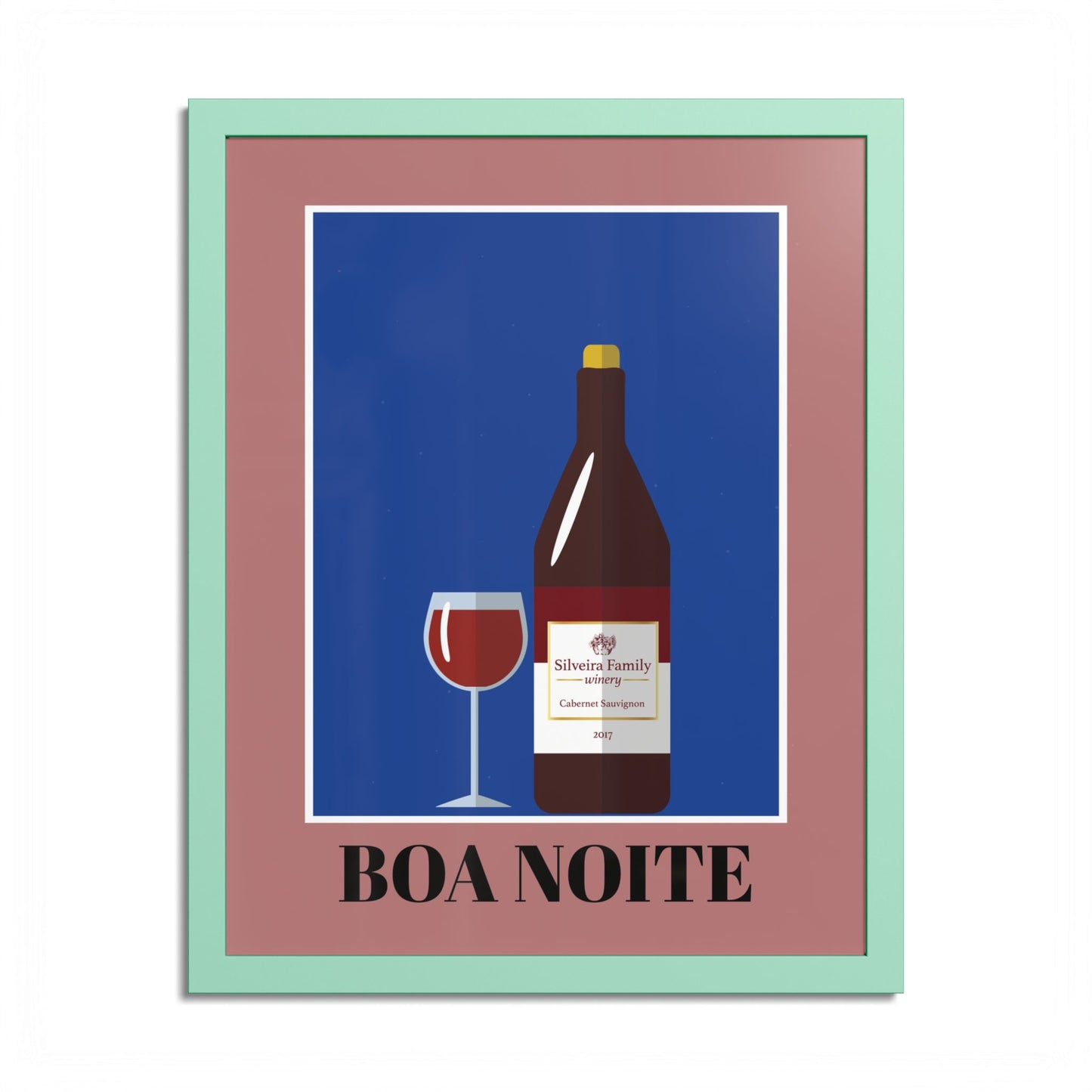 Boa Noite Framed Poster