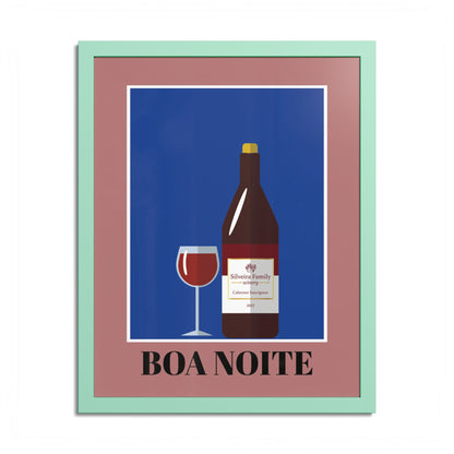 Boa Noite Framed Poster