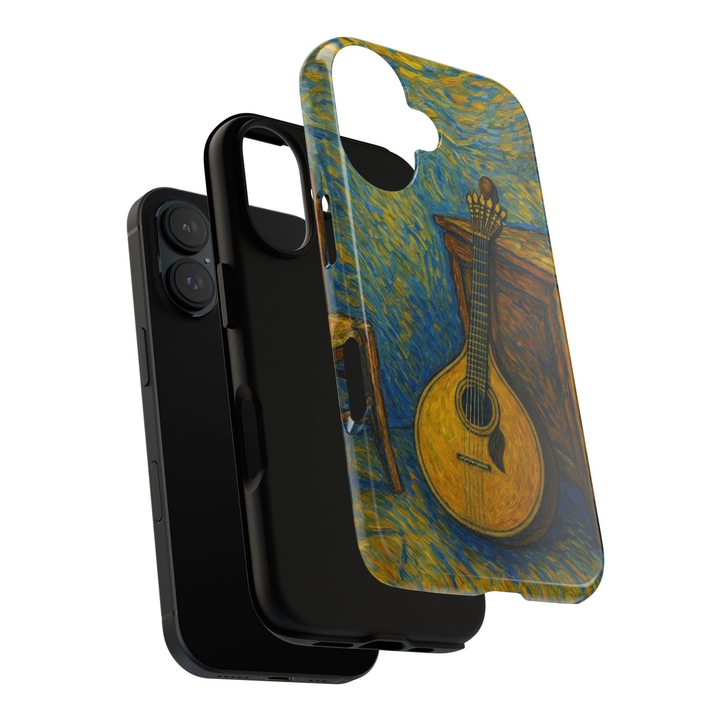 Guitarra de Luz Phone Case