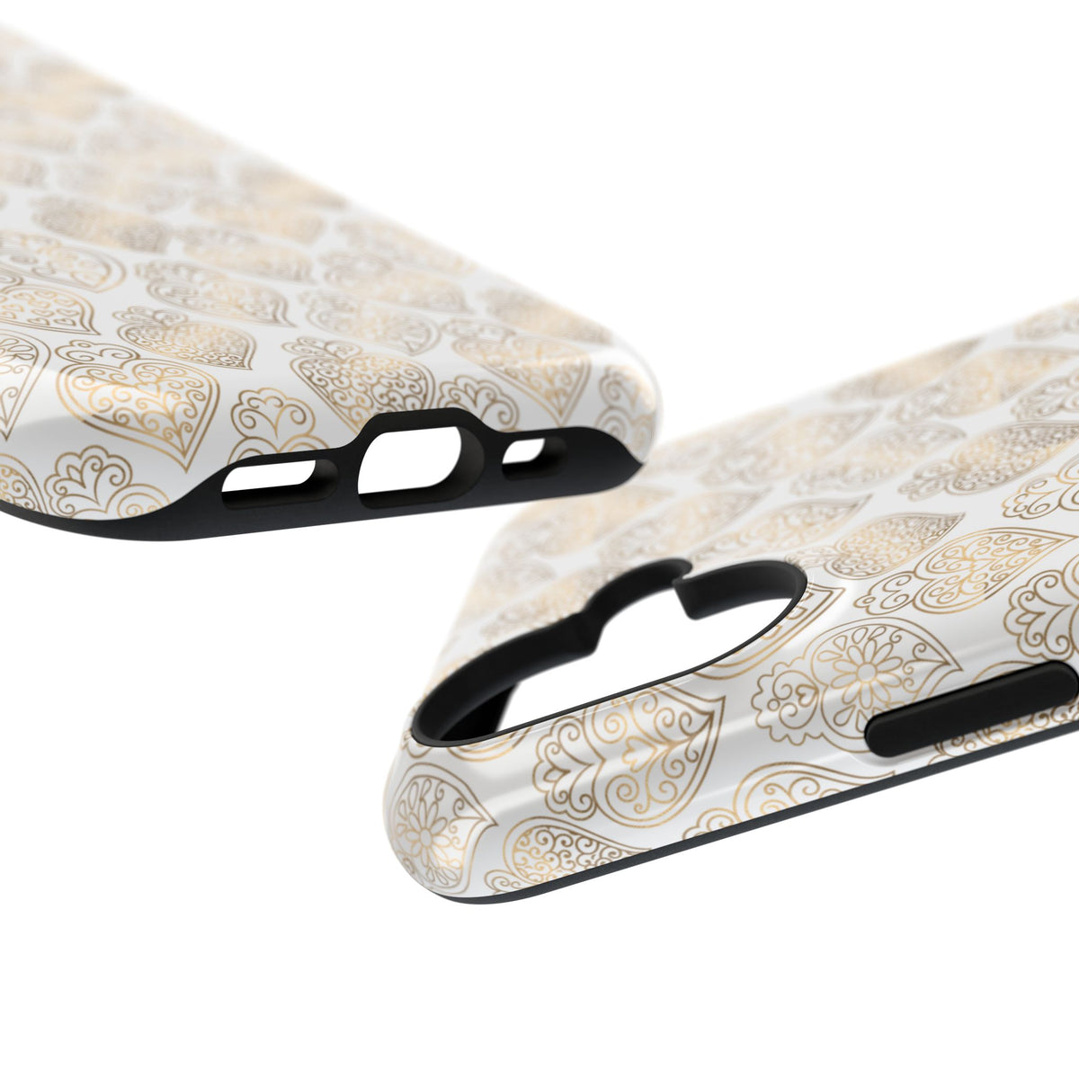 Viana Impact-Resistant Phone Case (White)