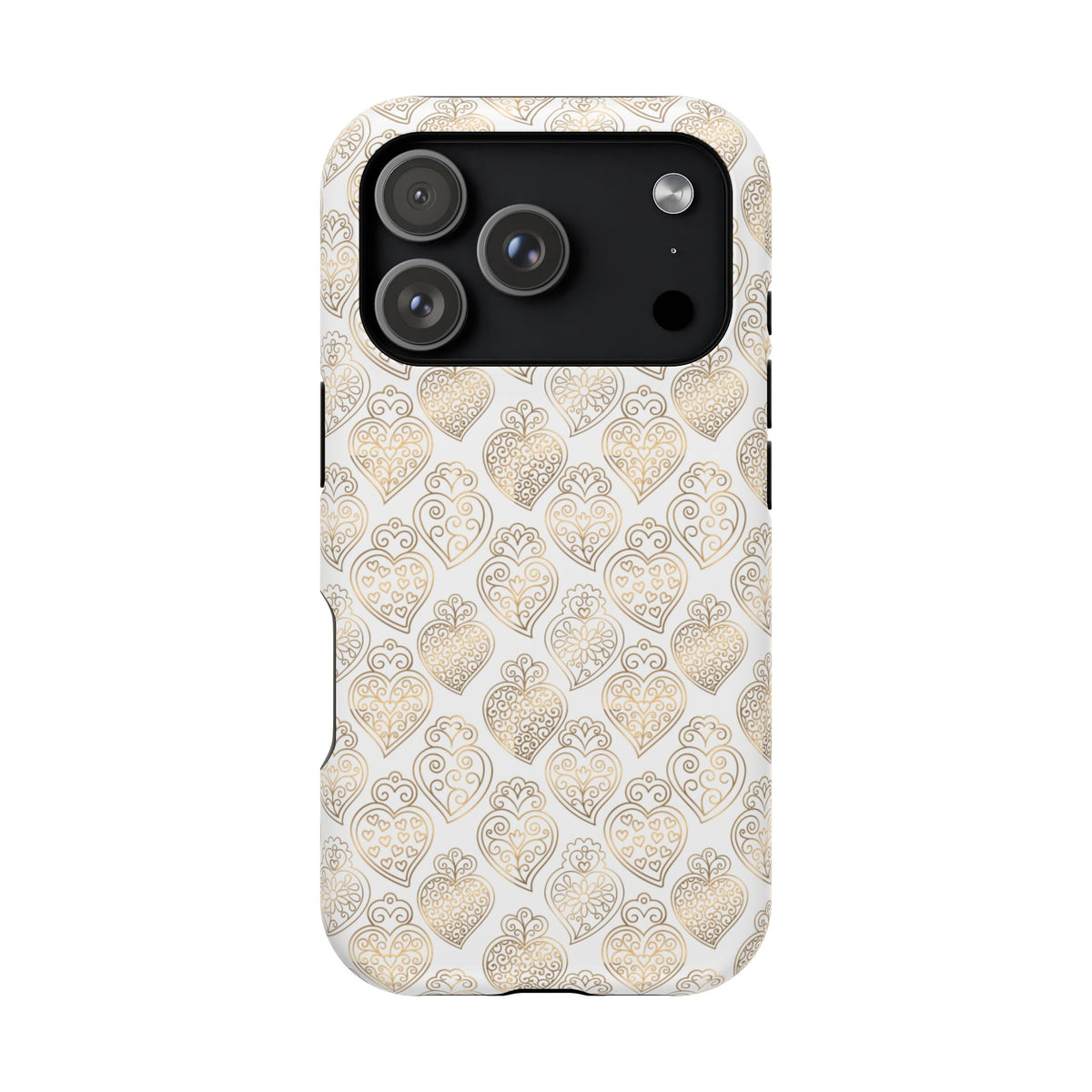 Viana Impact-Resistant Phone Case (White)