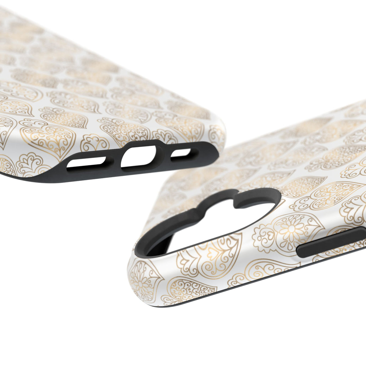 Viana Impact-Resistant Phone Case (White)