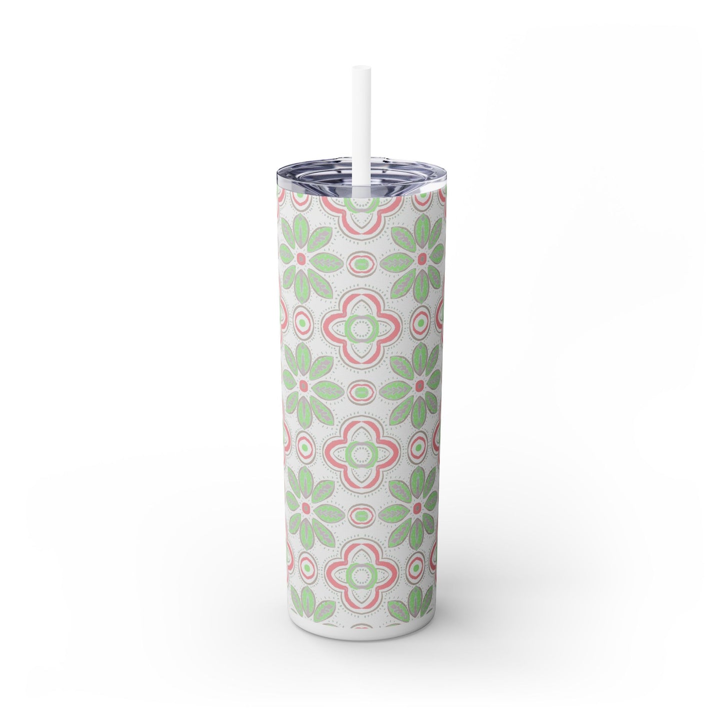 Louro Skinny Tumbler with Straw, 20oz