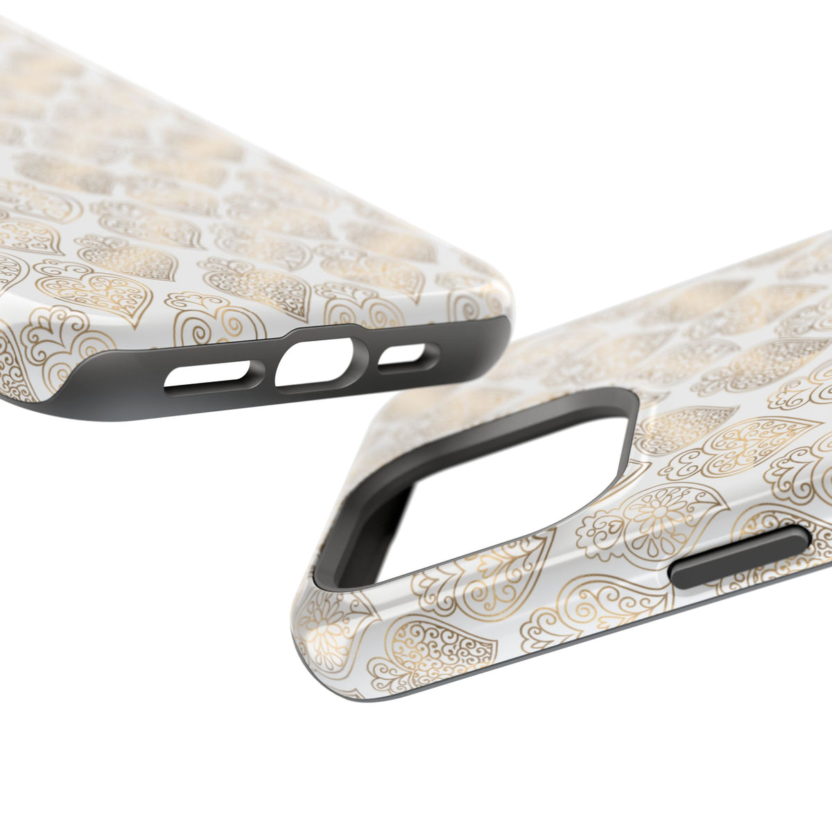 Viana Impact-Resistant Phone Case (White)