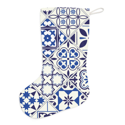 Azul Santa Stocking