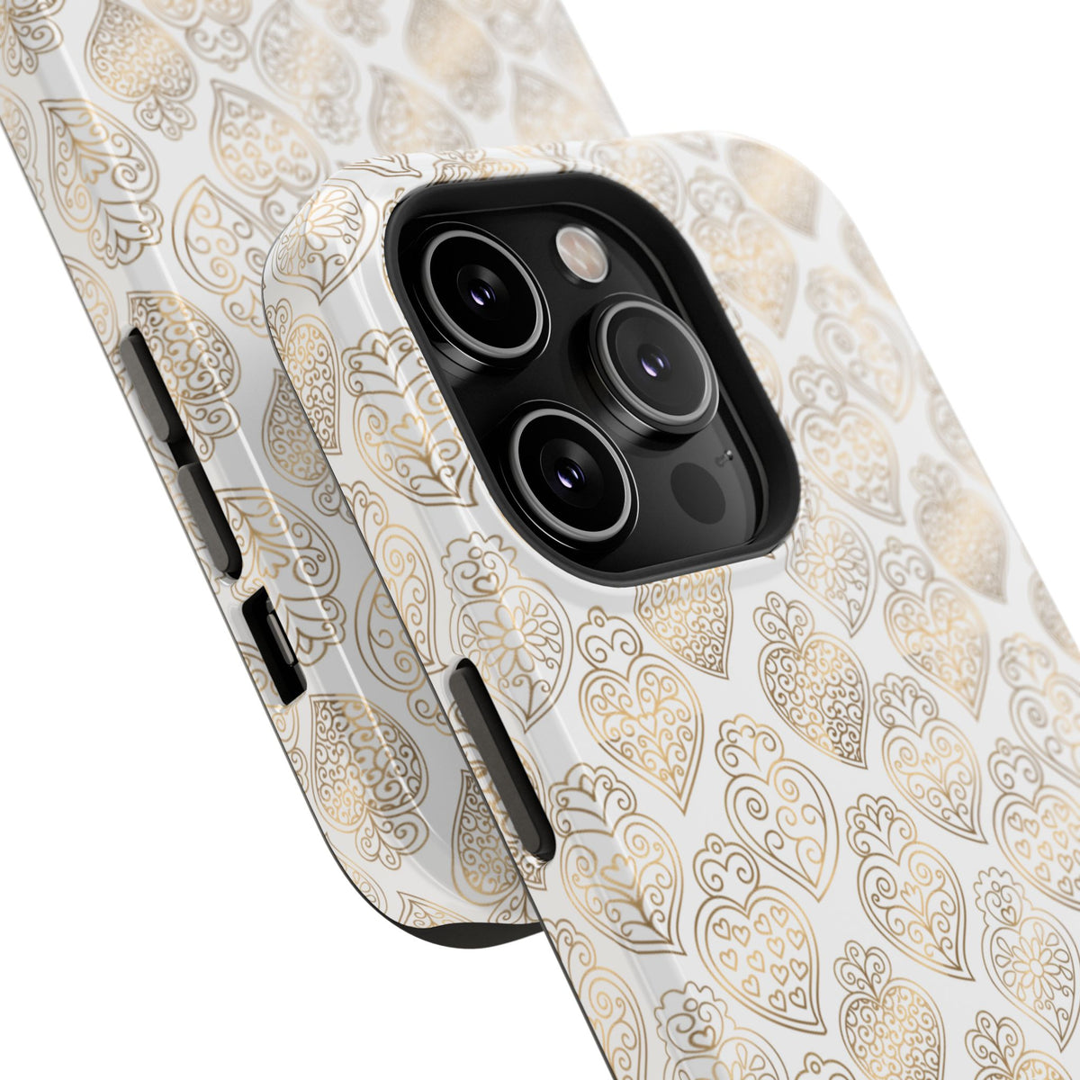 Viana Impact-Resistant Phone Case (White)
