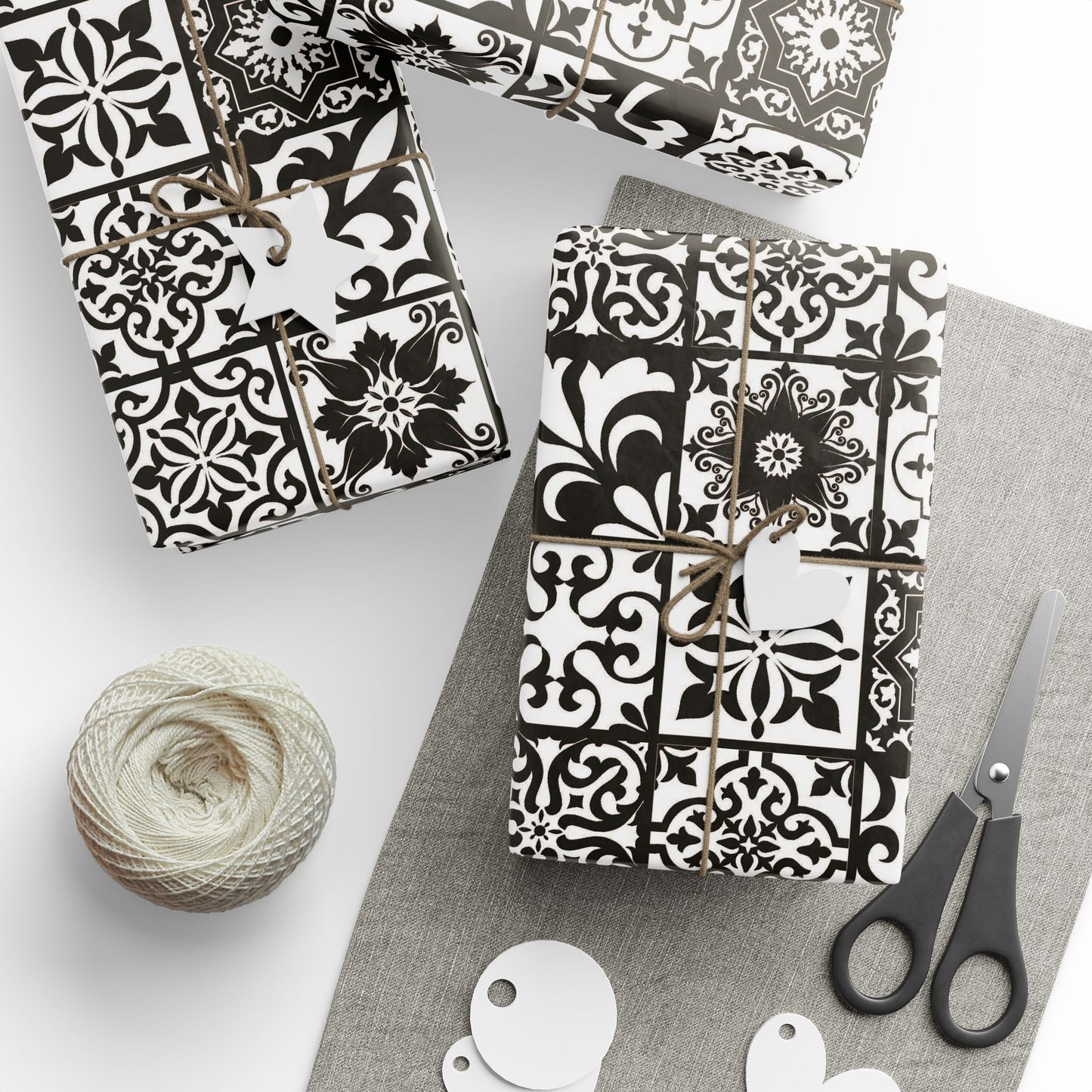 Preto Wrapping Papers