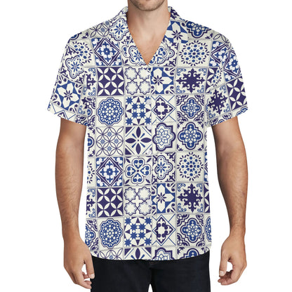 Azul Mens Casual Hawaiian Shirt