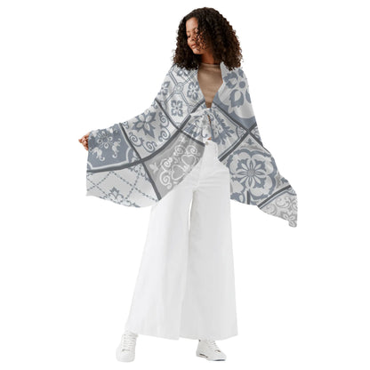 Cinzento Womens Sarong Coverup