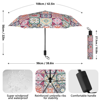 Vibrante Lightweight Manual Folding Umbrella