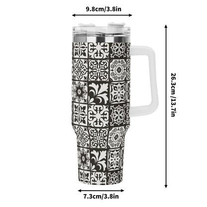 Preto 40oz Stainless Steel Tumbler