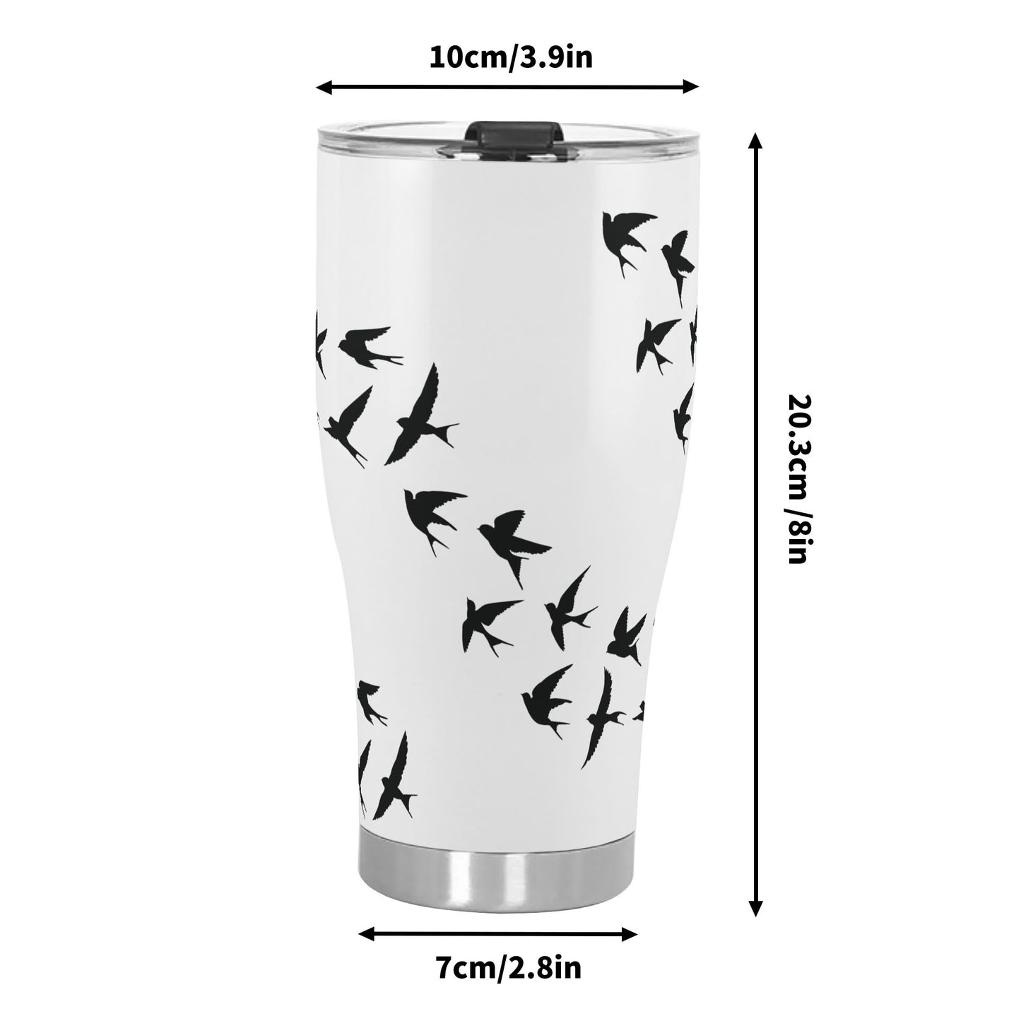 Andorinhas Stainless Steel Tumbler