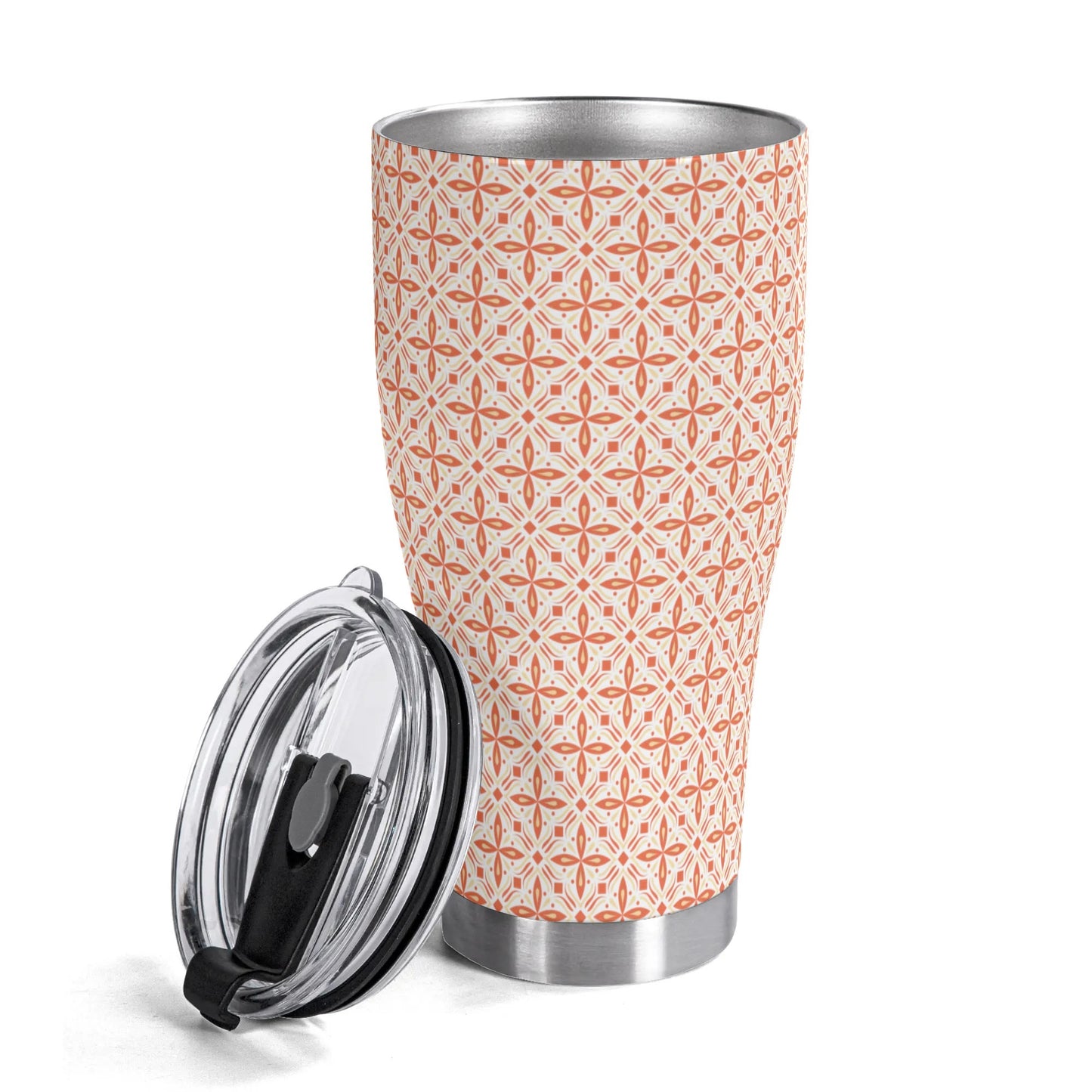 Estrela (Orange) Stainless Steel Tumbler