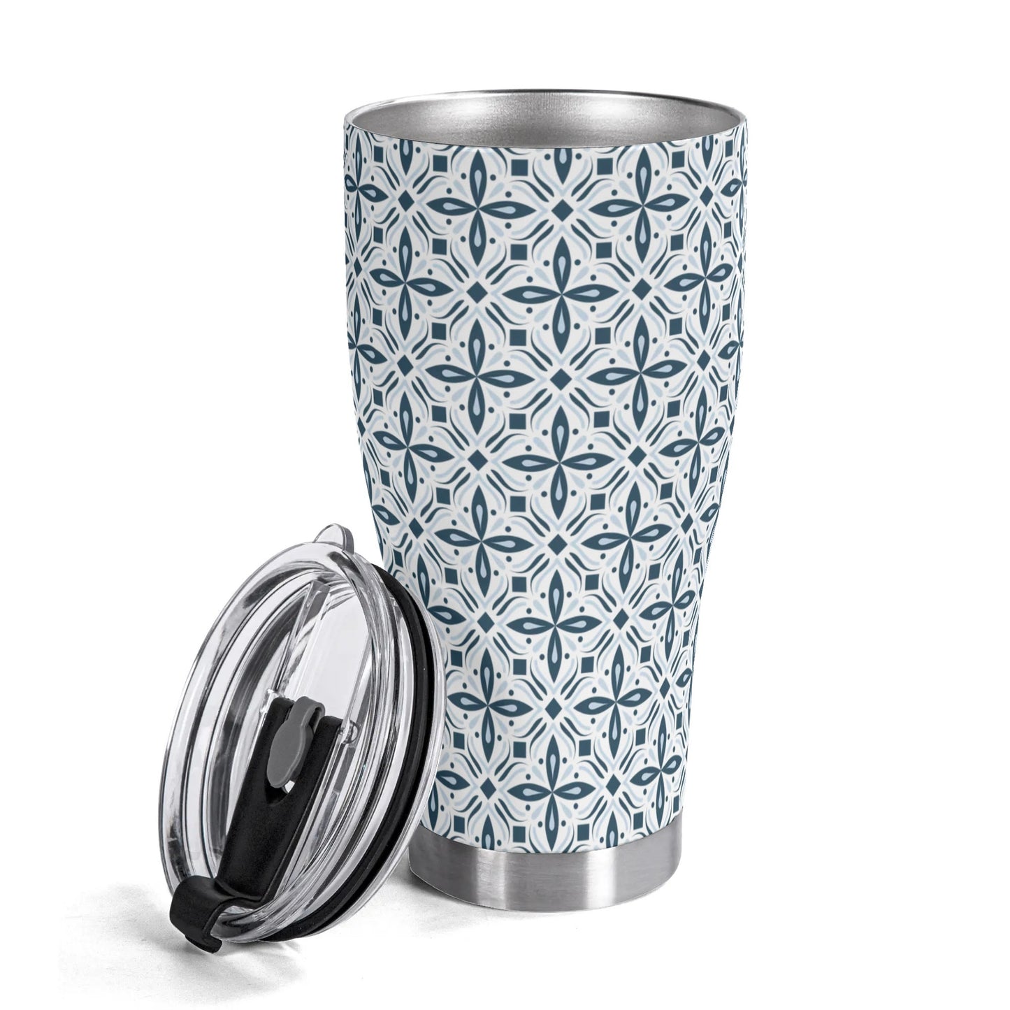 Estrela (Blue) Stainless Steel Tumbler