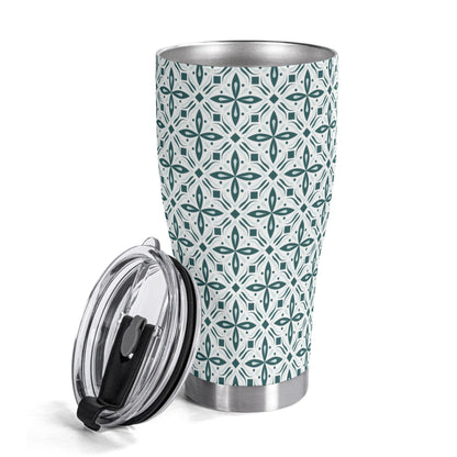 Estrela (Green) Stainless Steel Tumbler