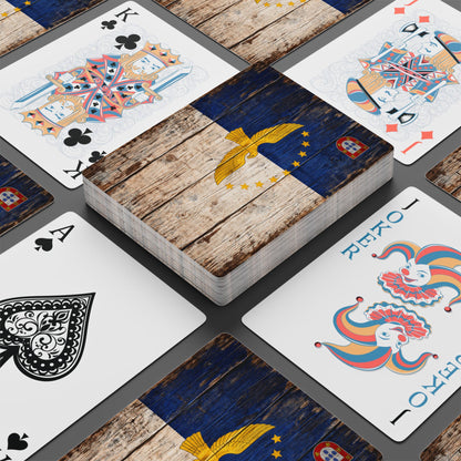 Flag of the Azores Playing Cards