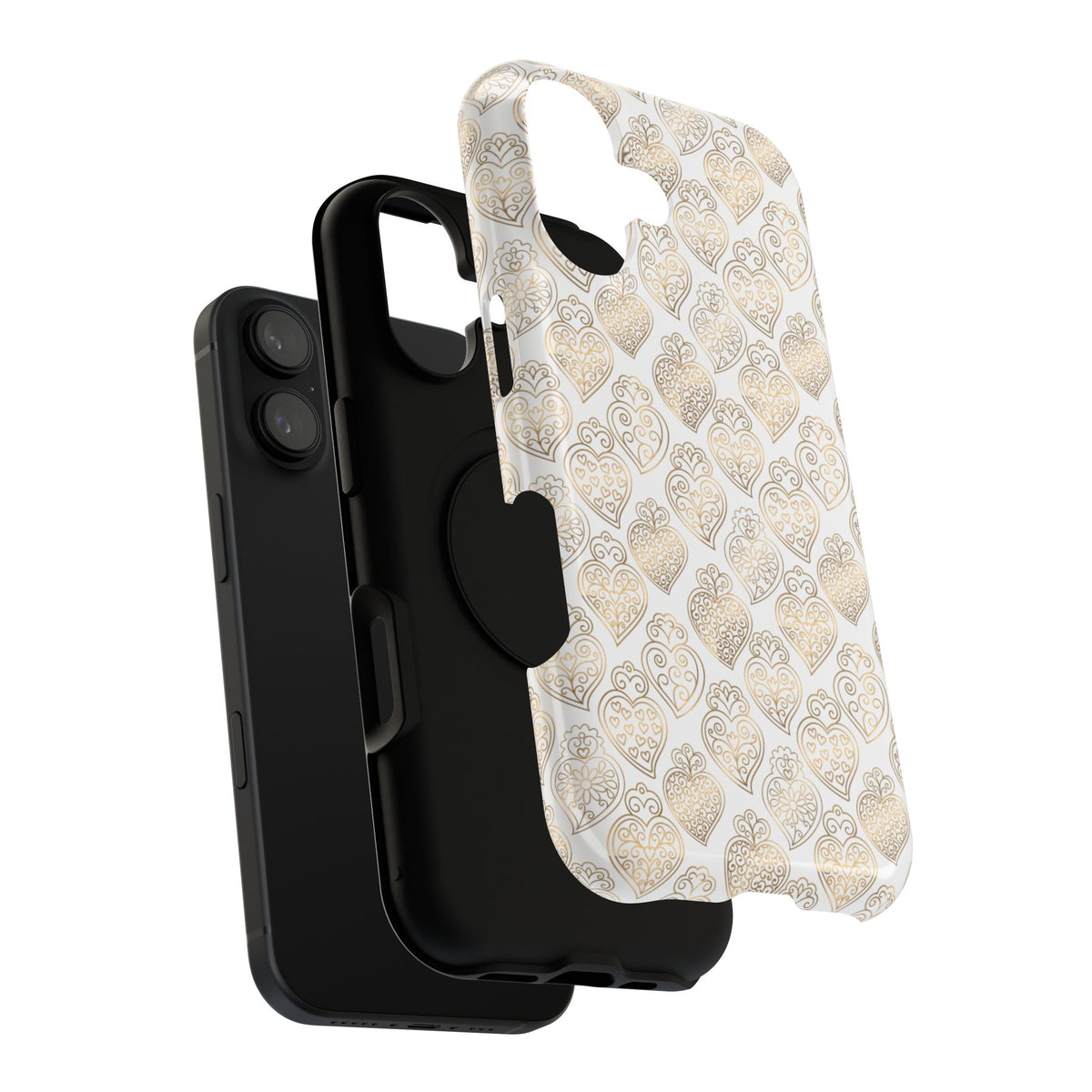 Viana Impact-Resistant Phone Case (White)