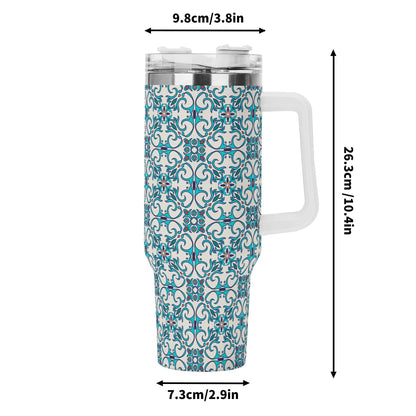 Jardim 40oz Stainless Steel Tumbler with Straw