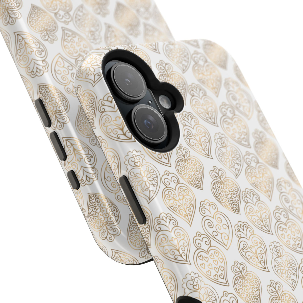 Viana Impact-Resistant Phone Case (White)