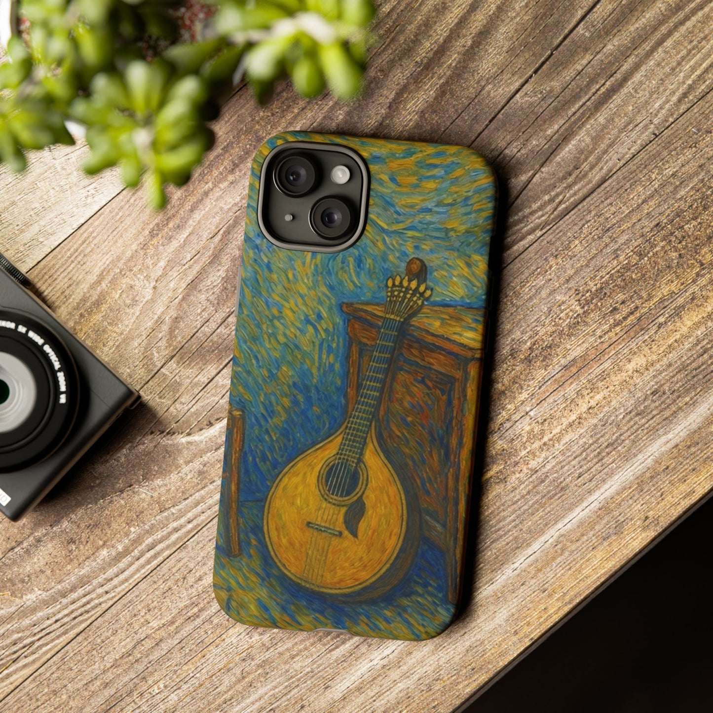 Guitarra de Luz Phone Case