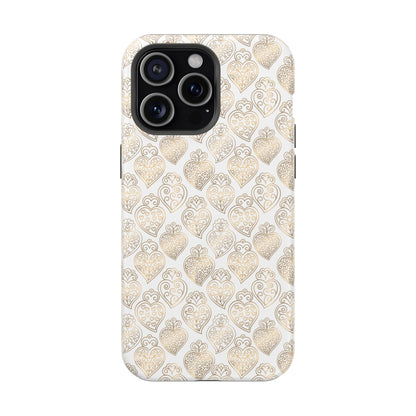 Viana Impact-Resistant Phone Case (White)
