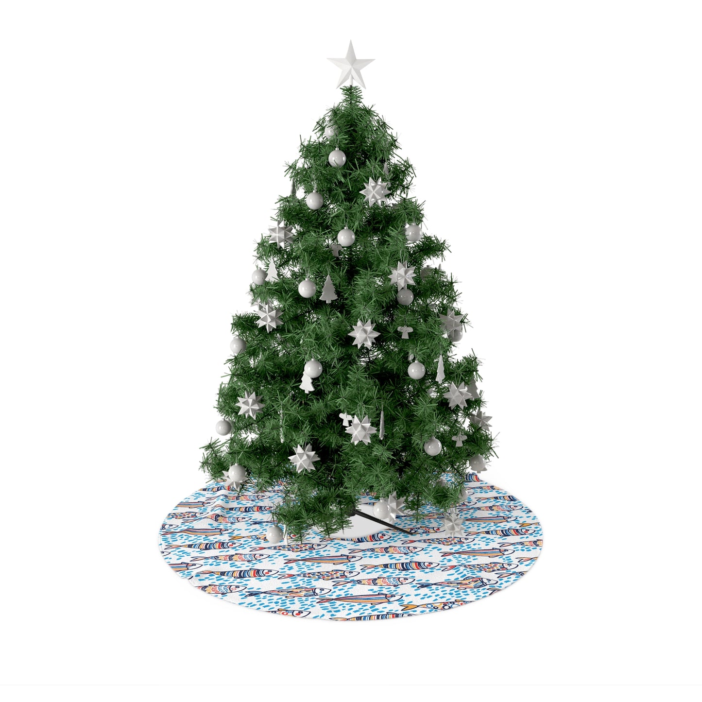 Sardinha Christmas Tree Skirt