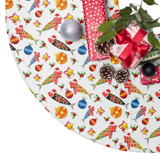 Sardinha de Natal Christmas Tree Skirt