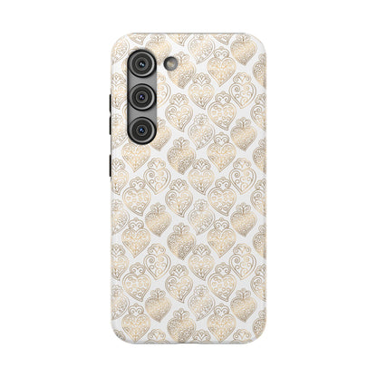 Viana Impact-Resistant Phone Case (White)